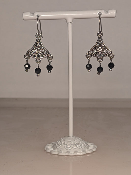 Daisy Chandelier Earrings in Assorted Colors CED