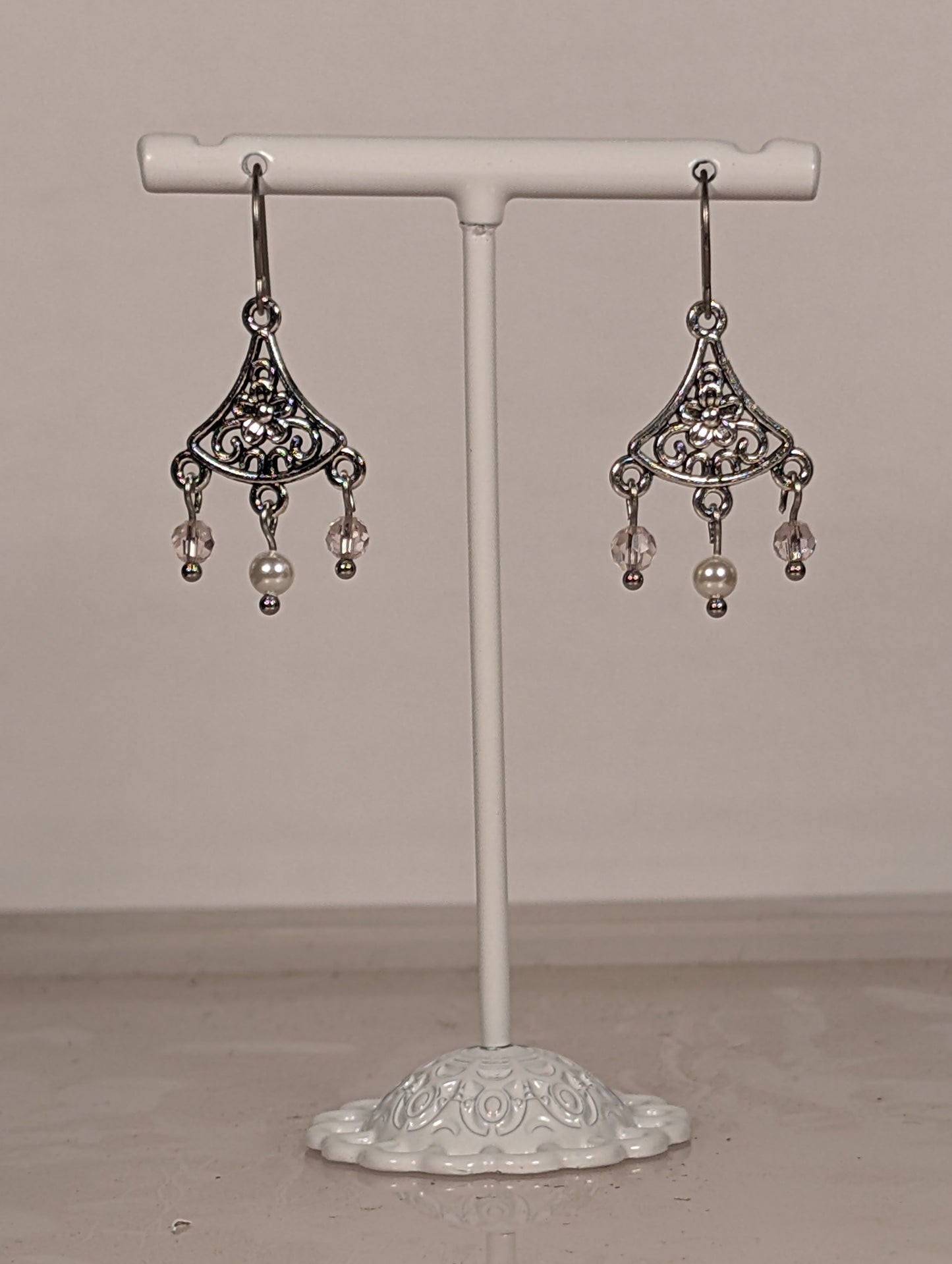 Daisy Mix Chandelier Earrings in Assorted Colors CEDM