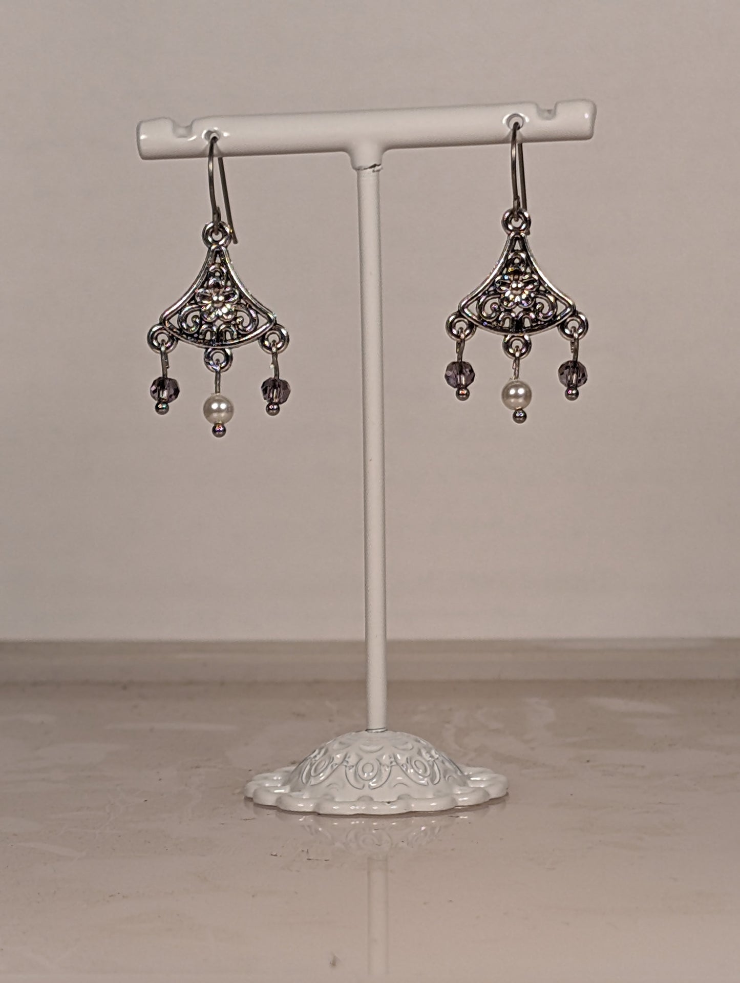 Daisy Mix Chandelier Earrings in Assorted Colors CEDM