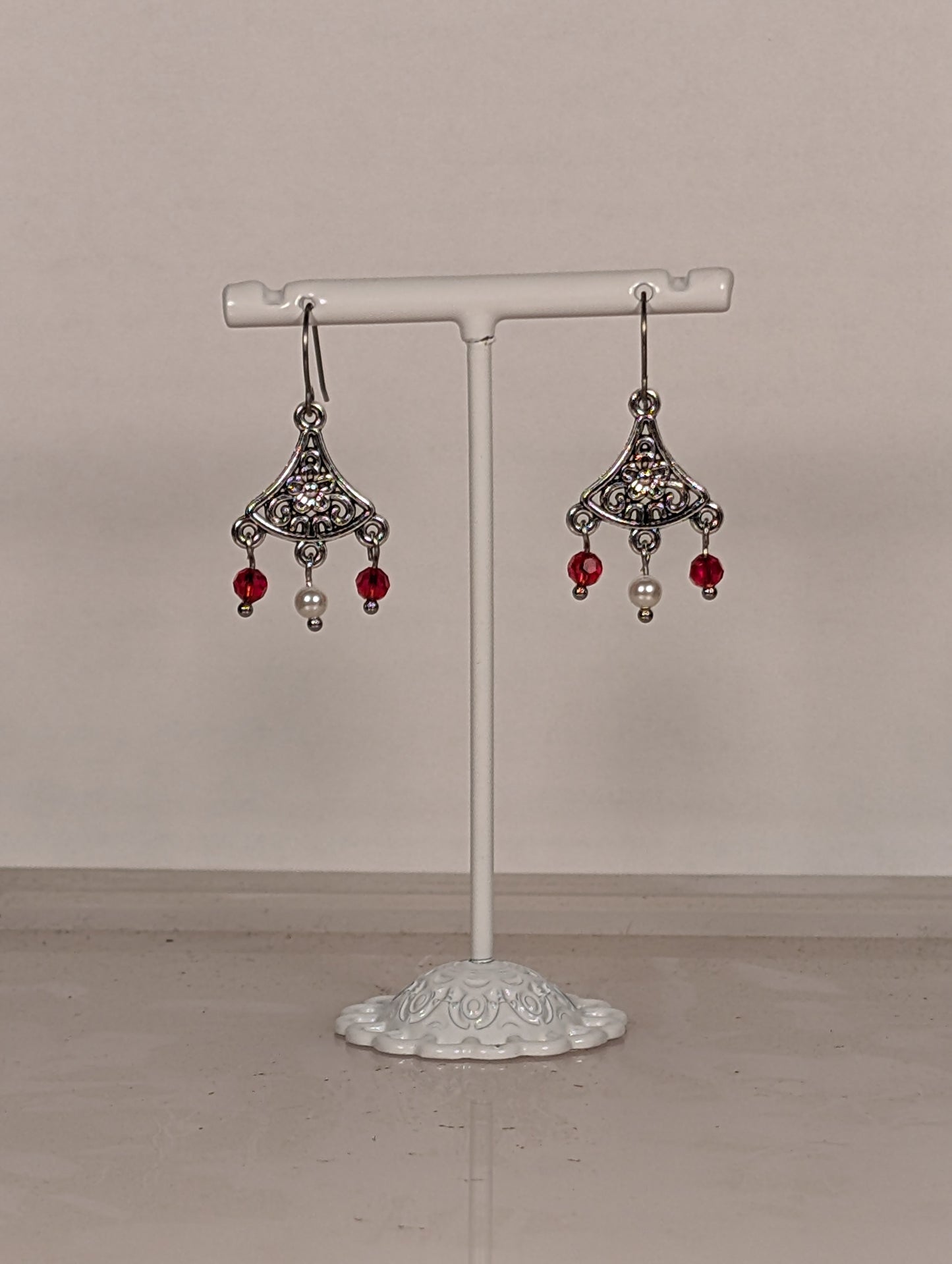 Daisy Mix Chandelier Earrings in Assorted Colors CEDM
