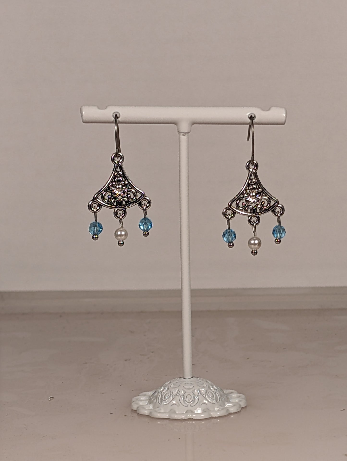 Daisy Mix Chandelier Earrings in Assorted Colors CEDM