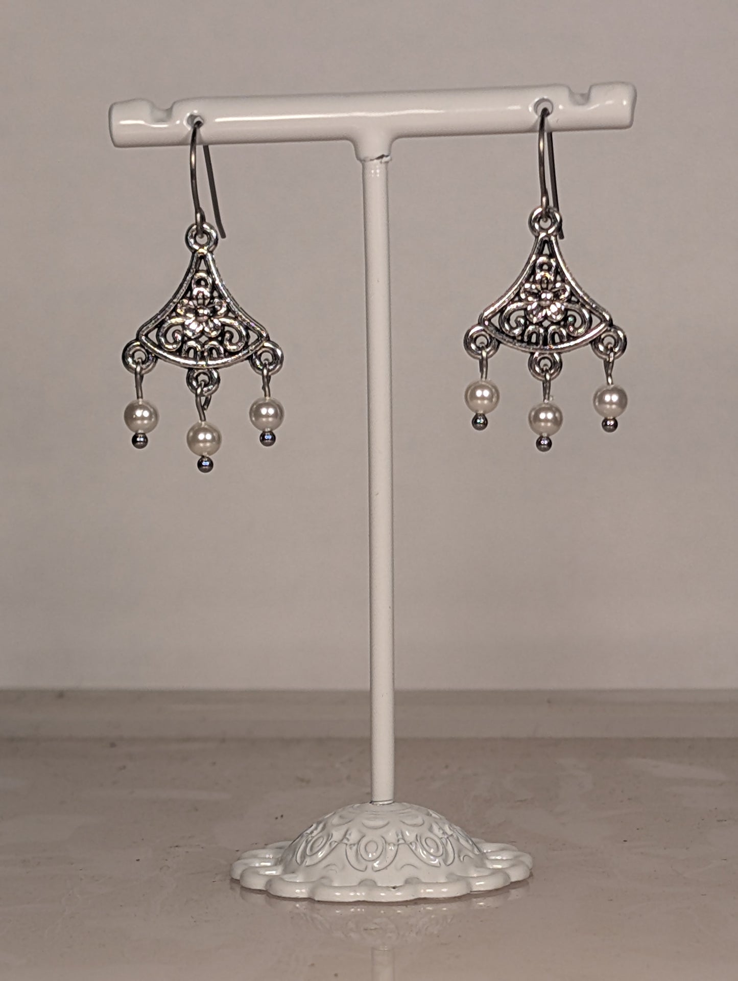 Daisy Chandelier Earrings in Assorted Colors CED
