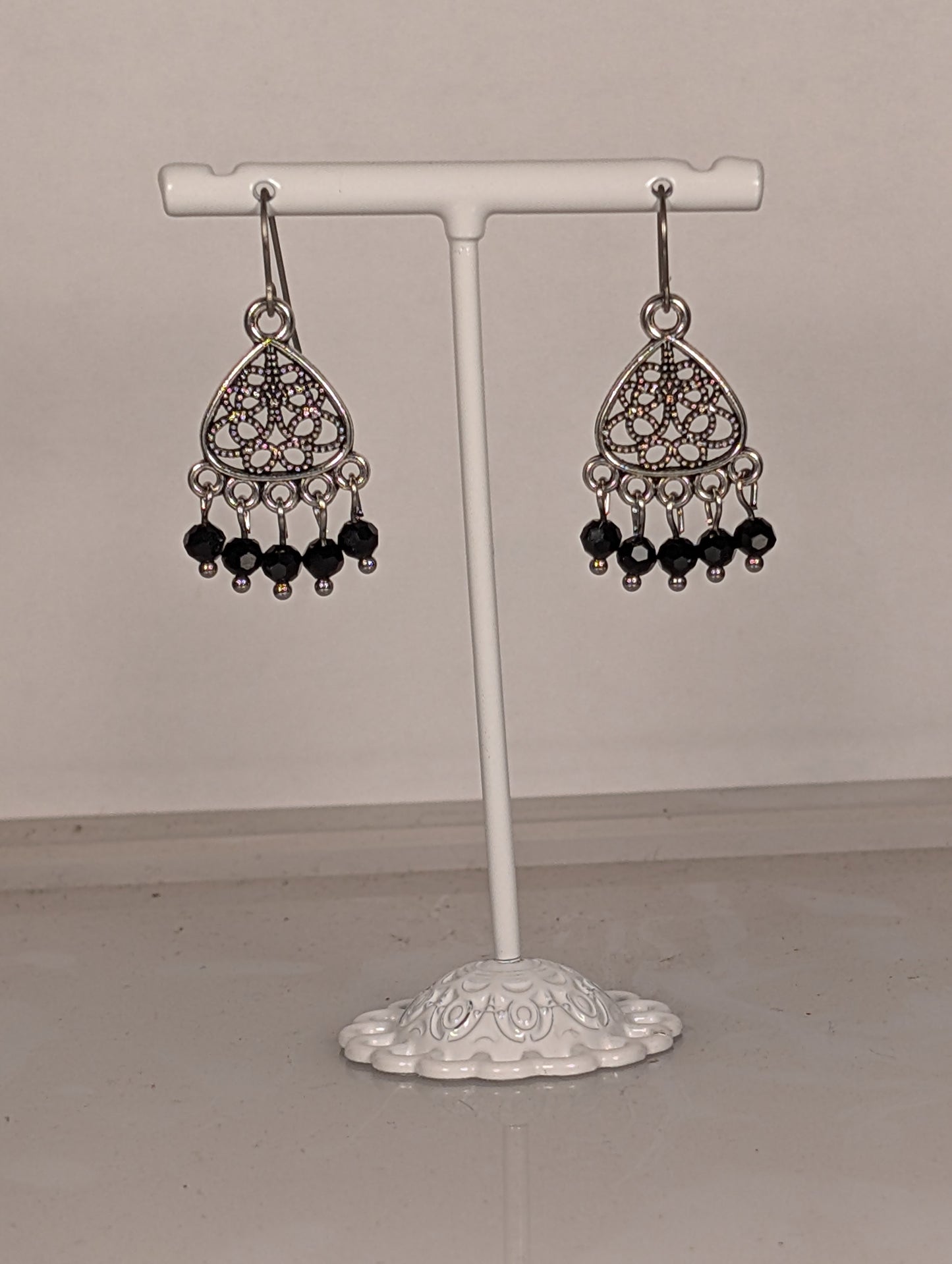 Knot Chandelier Earrings in Assorted Colors CEK