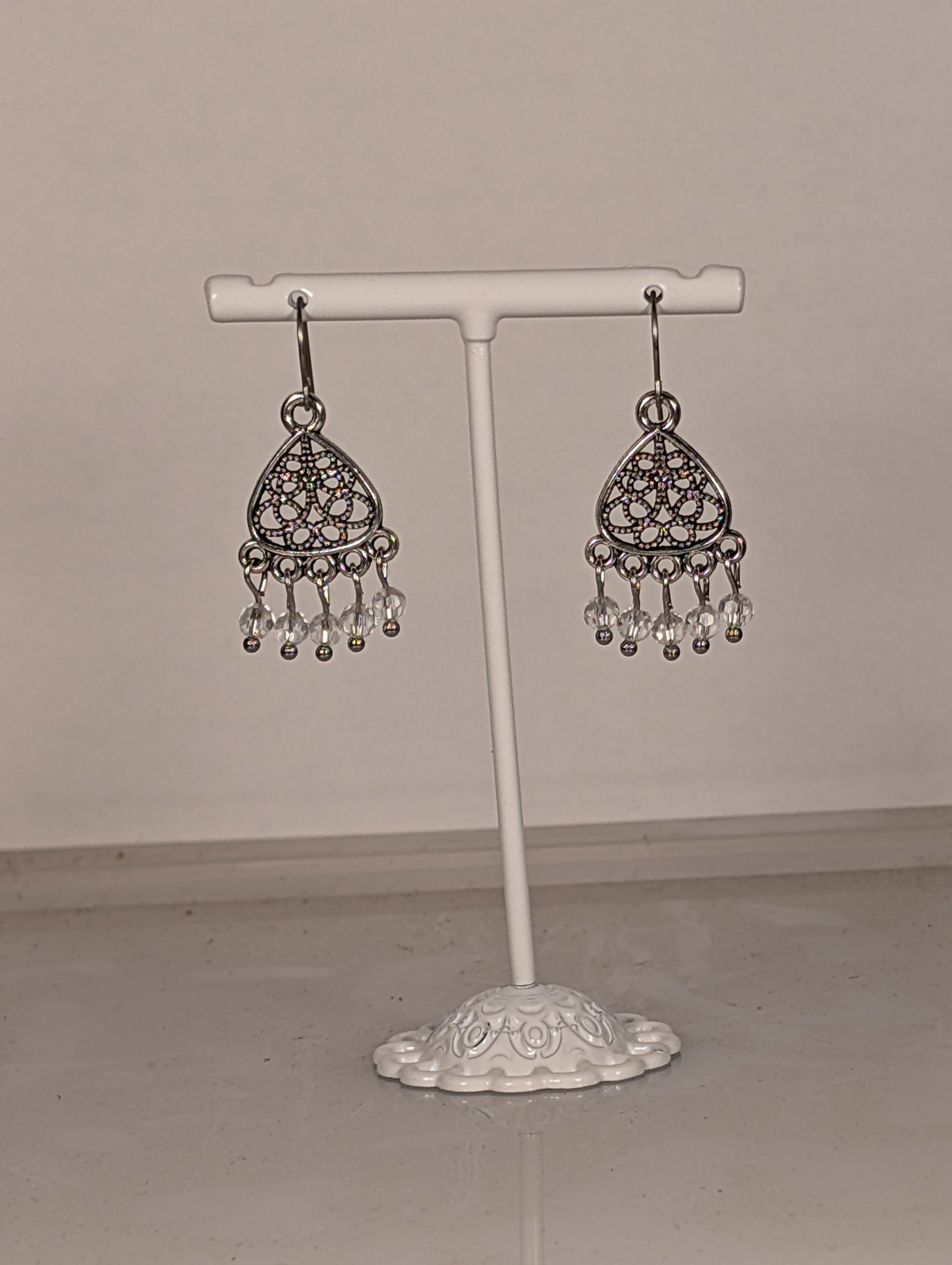 Knot Chandelier Earrings in Assorted Colors CEK