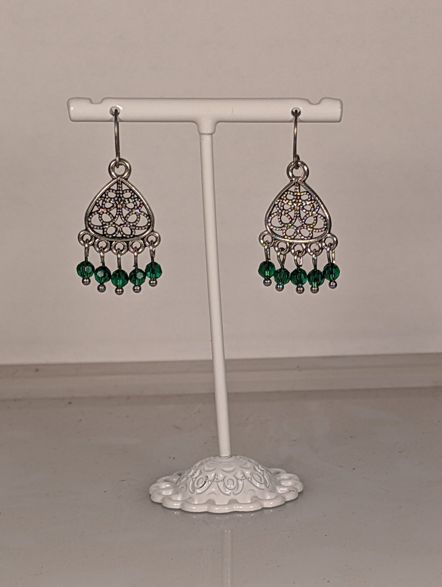 Knot Chandelier Earrings in Assorted Colors CEK