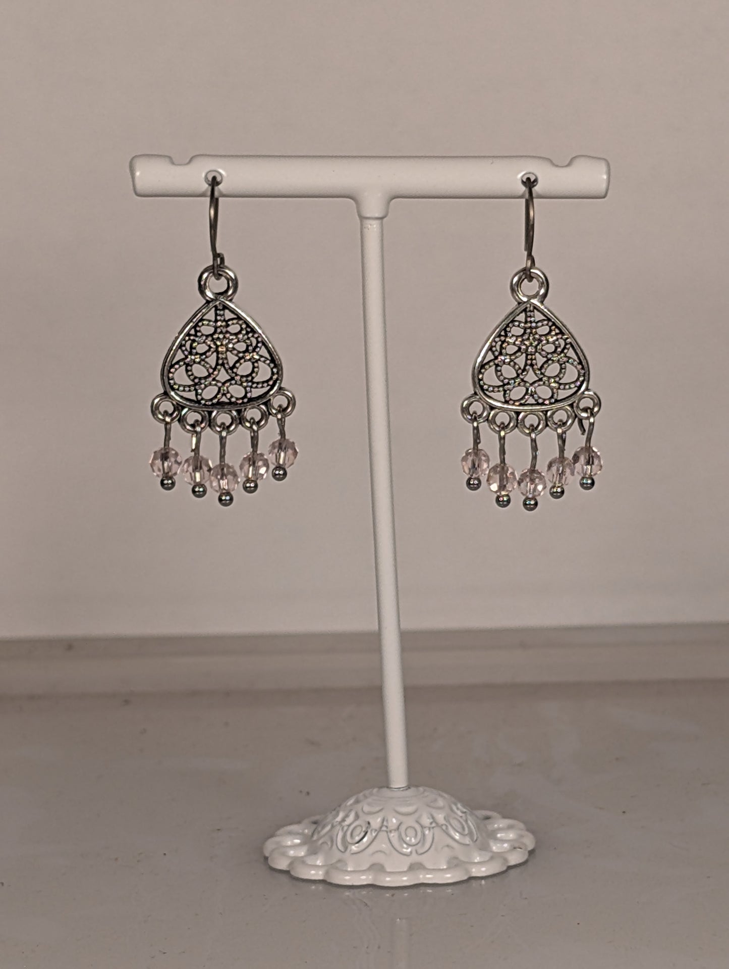 Knot Chandelier Earrings in Assorted Colors CEK