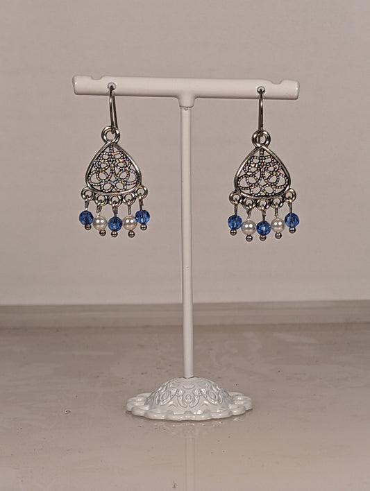 Knot Mix Chandelier Earrings in Assorted Colors CEKM