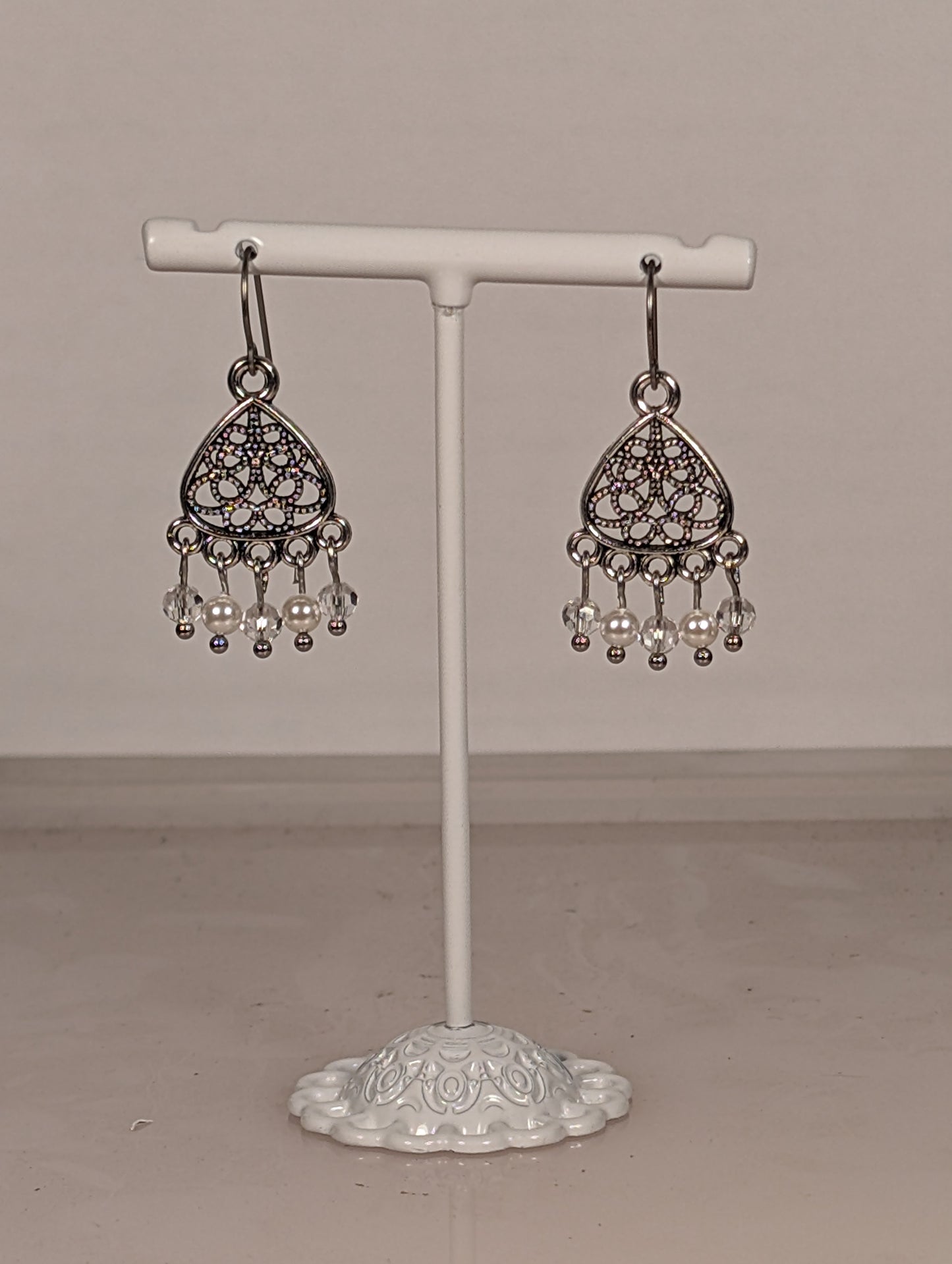 Knot Mix Chandelier Earrings in Assorted Colors CEKM