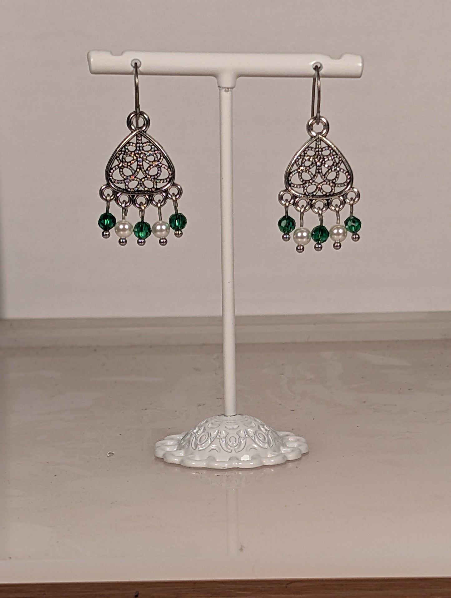 Knot Mix Chandelier Earrings in Assorted Colors CEKM
