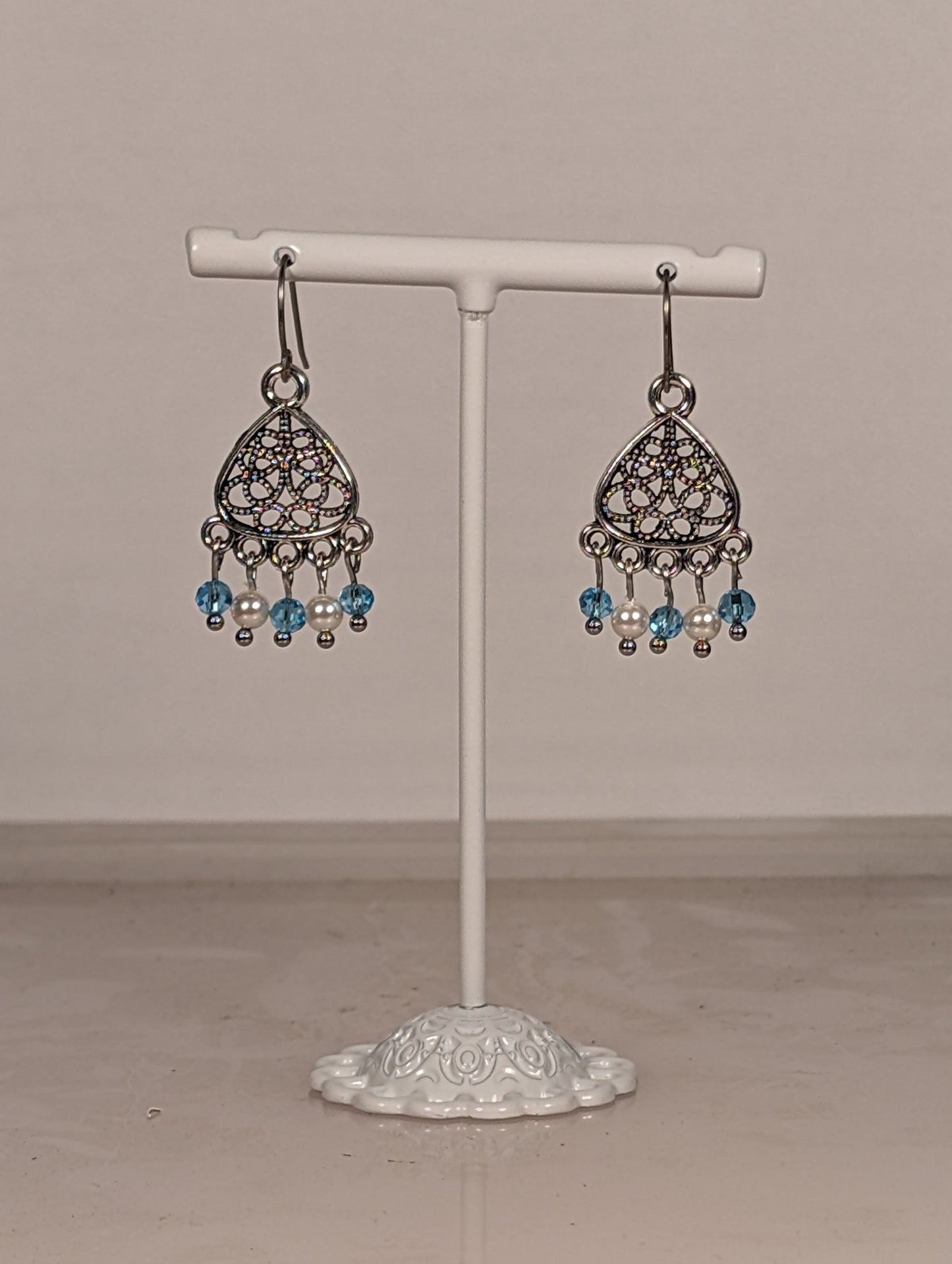 Knot Mix Chandelier Earrings in Assorted Colors CEKM