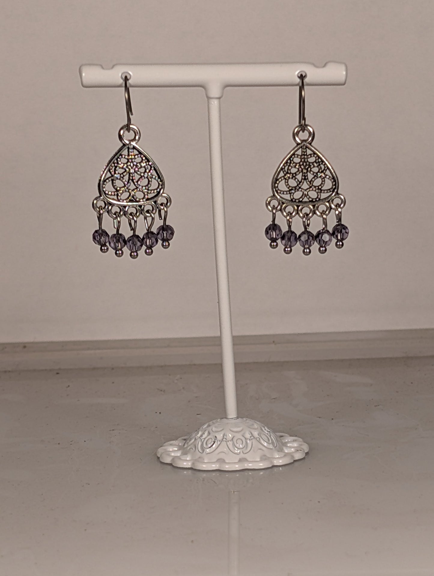 Knot Chandelier Earrings in Assorted Colors CEK