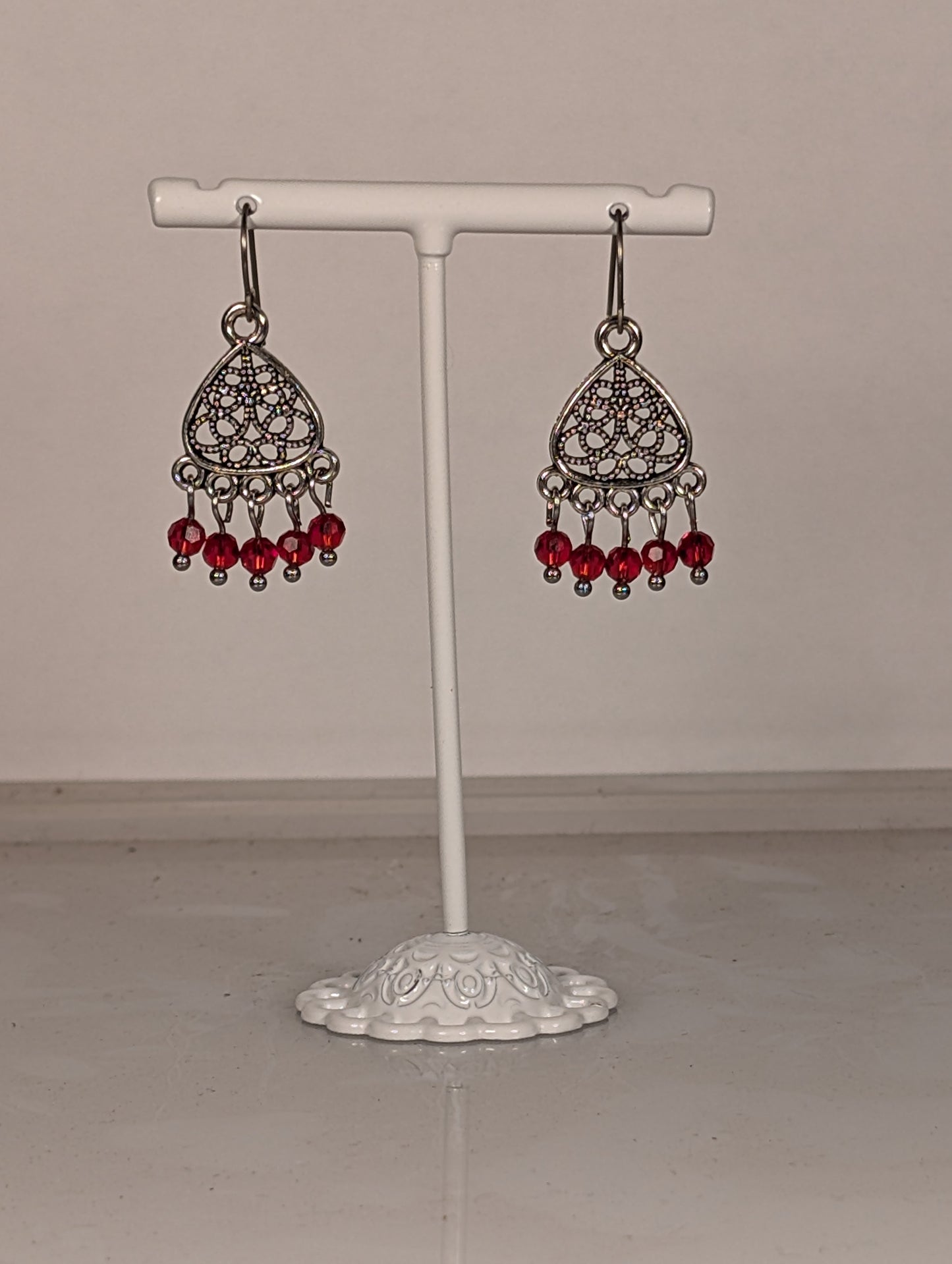 Knot Chandelier Earrings in Assorted Colors CEK
