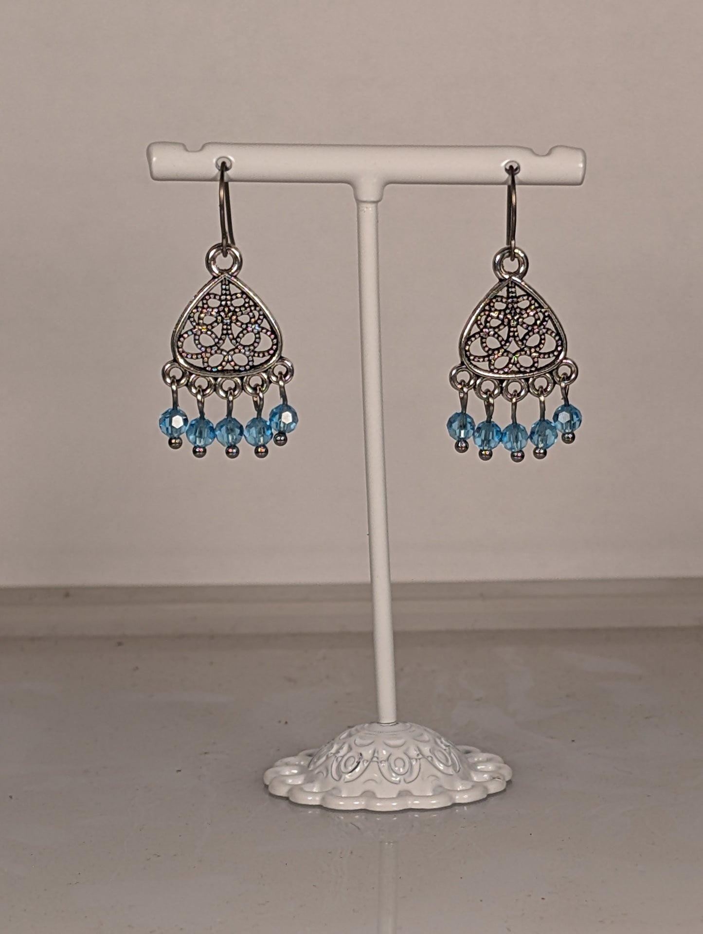 Knot Chandelier Earrings in Assorted Colors CEK
