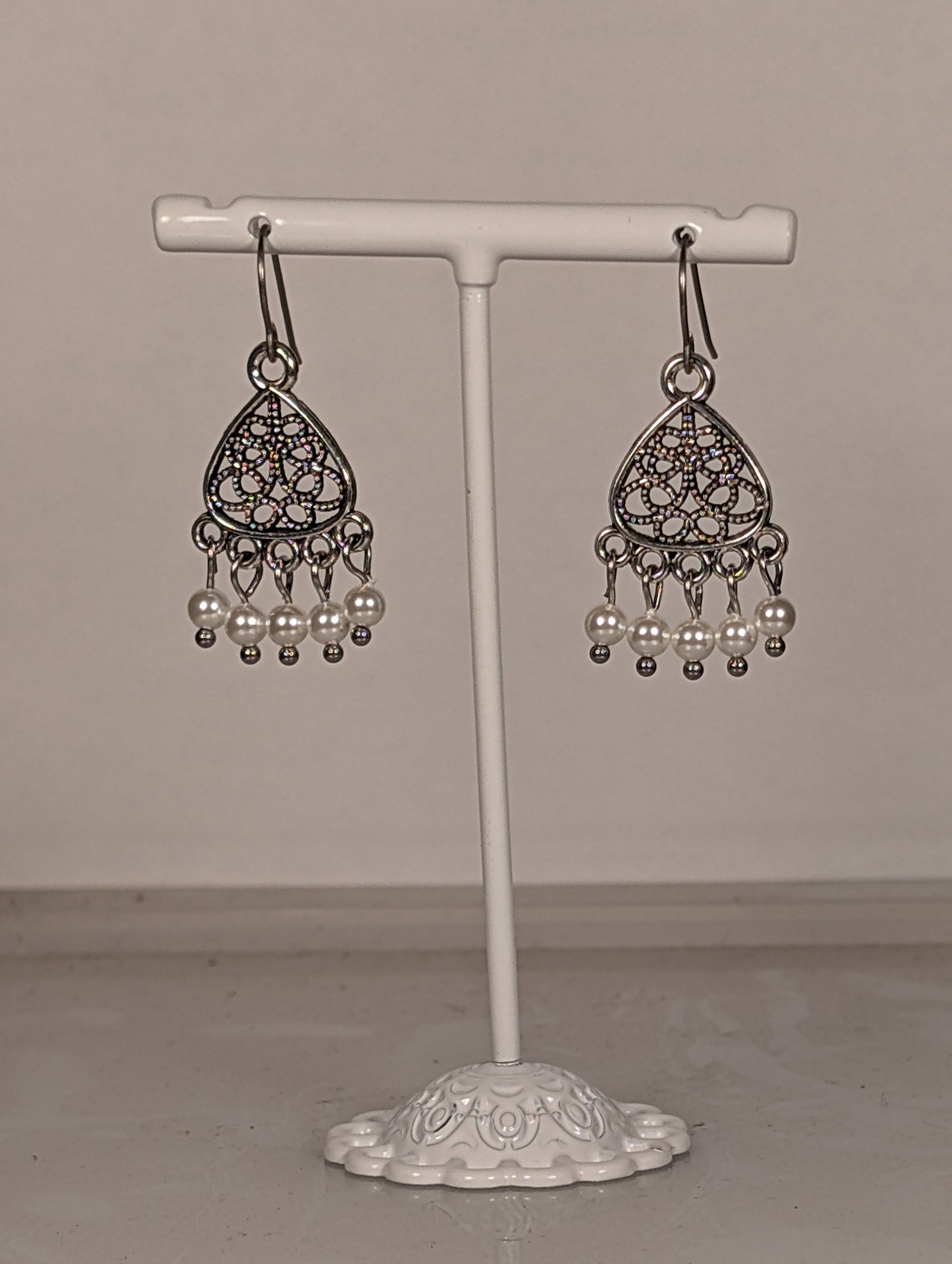Knot Chandelier Earrings in Assorted Colors CEK