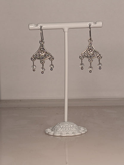 Daisy Chandelier Earrings in Assorted Colors CED