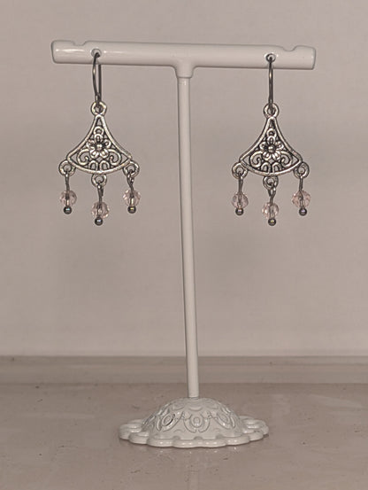 Daisy Chandelier Earrings in Assorted Colors CED