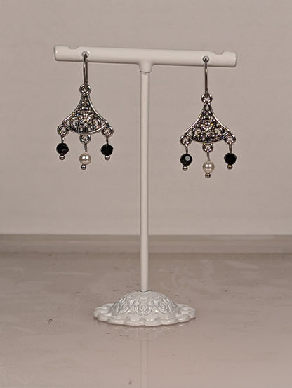 Daisy Mix Chandelier Earrings in Assorted Colors CEDM