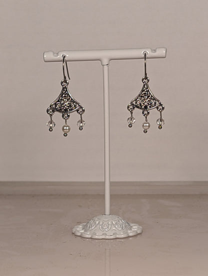 Daisy Mix Chandelier Earrings in Assorted Colors CEDM