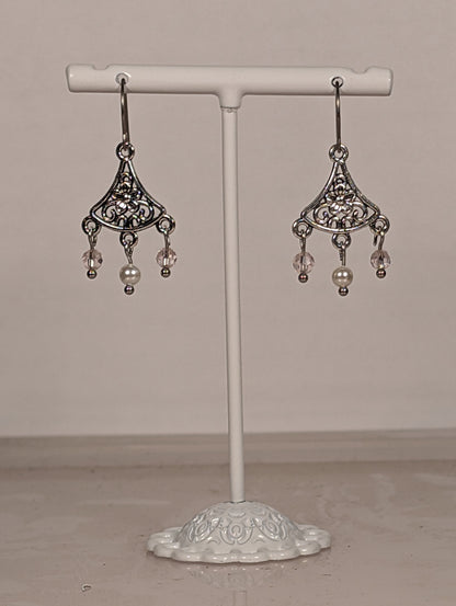 Daisy Mix Chandelier Earrings in Assorted Colors CEDM