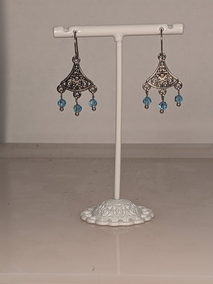 Daisy Chandelier Earrings in Assorted Colors CED