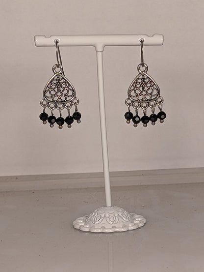 Knot Chandelier Earrings in Assorted Colors CEK