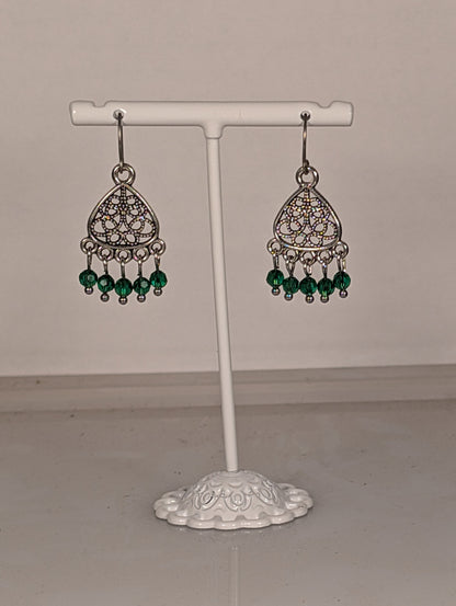 Knot Chandelier Earrings in Assorted Colors CEK