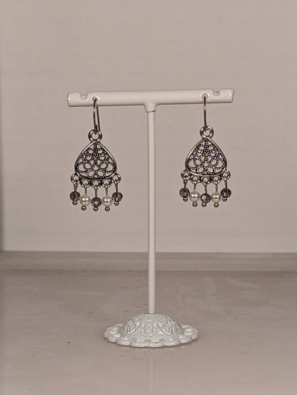 Knot Mix Chandelier Earrings in Assorted Colors CEKM