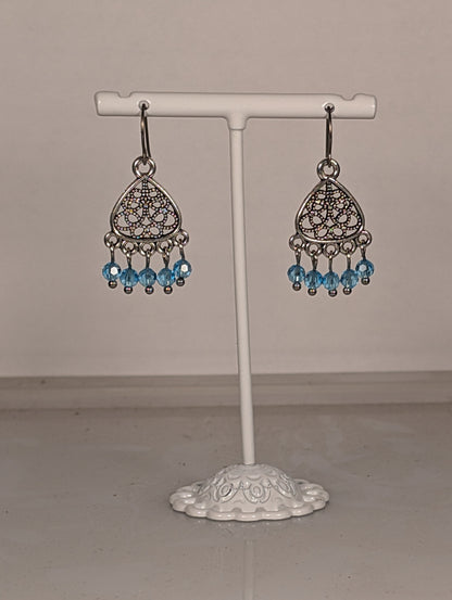 Knot Chandelier Earrings in Assorted Colors CEK