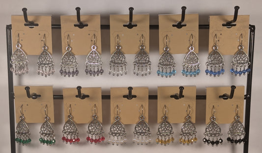 Knot Chandelier Earrings in Assorted Colors CEK