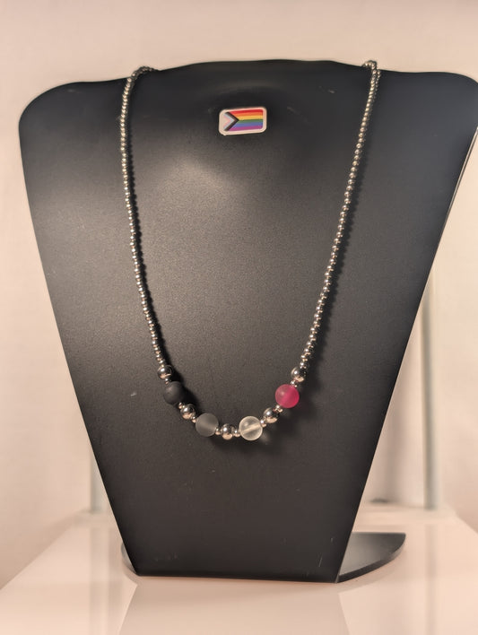 Pride Asexual Beaded Necklaces PABN