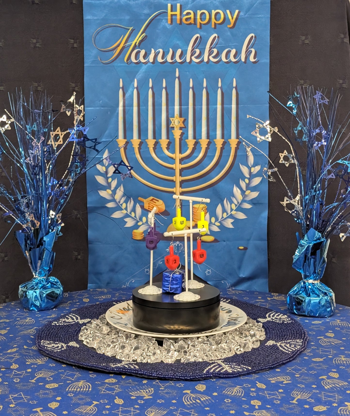 Dreidel Earrings HHDE