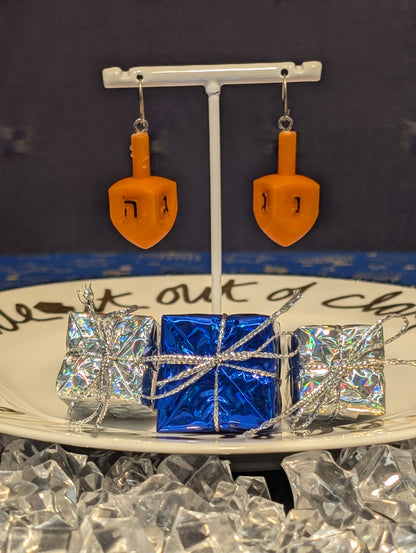 Dreidel Earrings HHDE