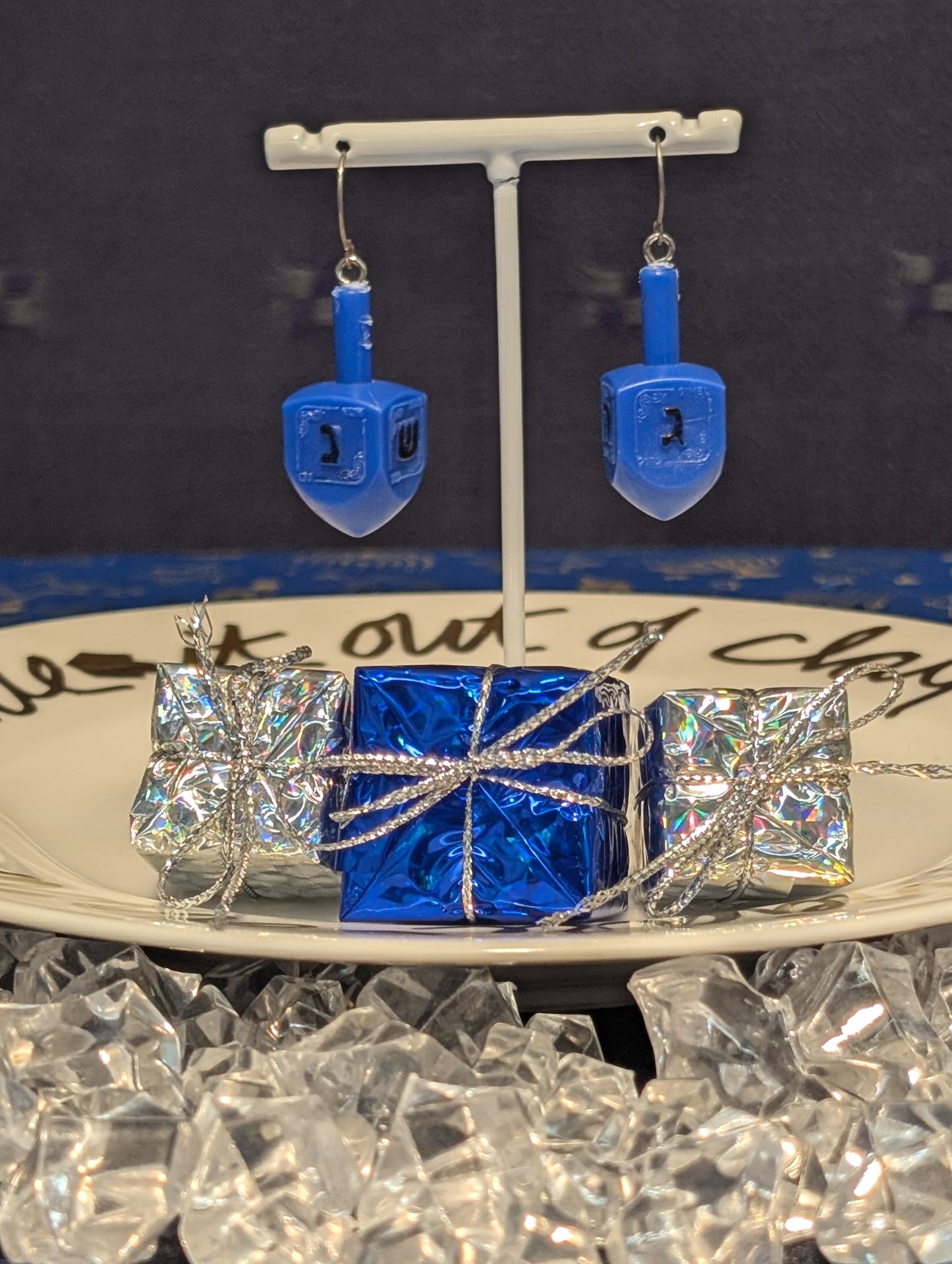 Dreidel Earrings HHDE