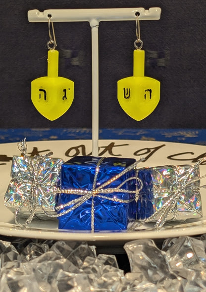 Dreidel Earrings HHDE