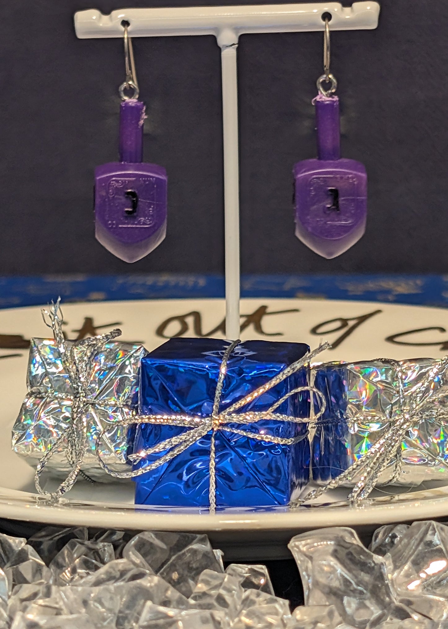 Dreidel Earrings HHDE