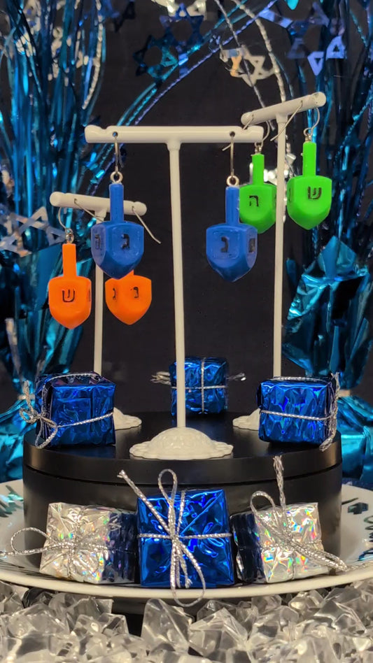Dreidel Earrings HHDE